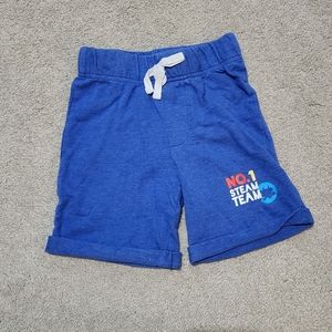 Blue boy shorts